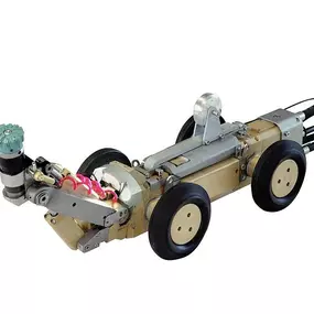 Velká robotická fréza do kanalizace