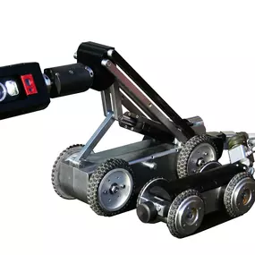 Velký vozík na kamerové prohlídky kanalizace.