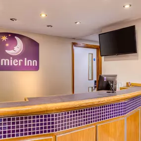 Premier Inn Birmingham Central (Hagley Road) hotel reception