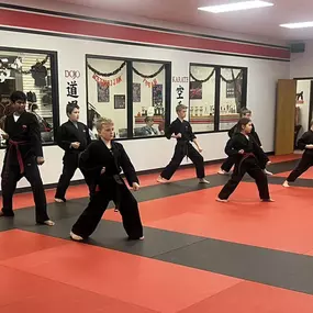 Our Advanced Belts looked STRONG tonight!