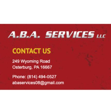 Logo da A. B. A. Services