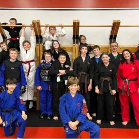 Martial arts training benefits everyone young and old. big and small. and everyone in between