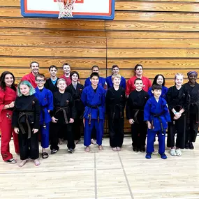 The Dojo Karate programs combine fitness and character development skills to create students that will succeed athletically and in all of their other endeavors.