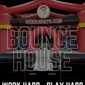 Those who work hard in class Monday and Tuesday will get a chance to bounce in the bounce house!