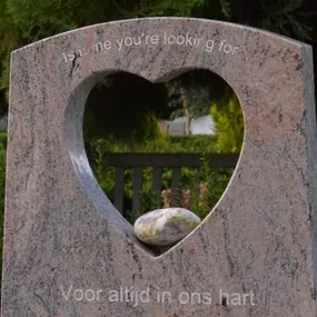 Voor altijd in ons hart