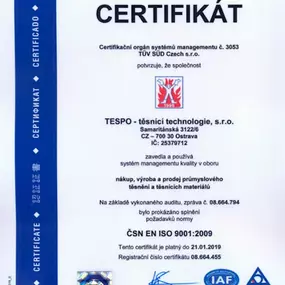 TESPO - těsnicí technologie s.r.o.