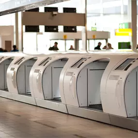 bagage incheck machines