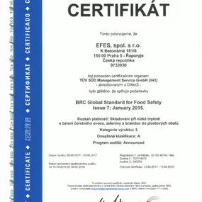 Bild von EFES, spol. s r.o. -  centrální sklad