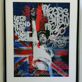 litho Ledgends Mick Jagger