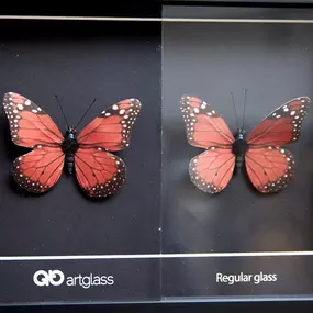 Art glass UV / museumglas