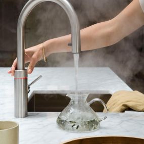 Quooker kokend waterkraan, compleet te leveren en installeren in uw keuken.