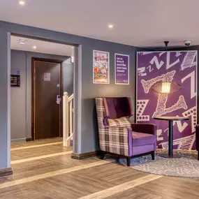 Premier Inn Birmingham South Rubery hotel reception