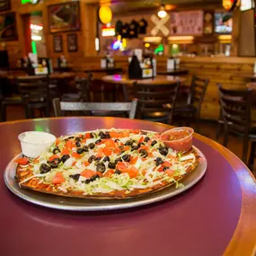 Duffy’s Bar and Grill in Osseo Minnesota has half price pizzas every Monday night from 5pm – 10pm when you dine in!