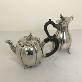 Zilveren thee servies, 1763