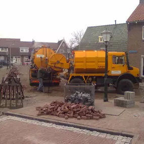 Hogedruk pomp riool reinigen