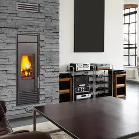 Krbový modul integrovaný do komínu