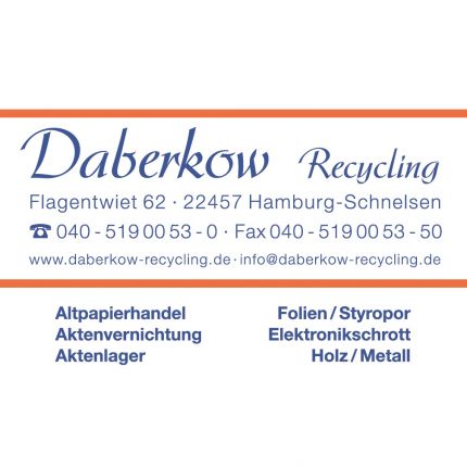 Logo van Daberkow Recycling e.K.