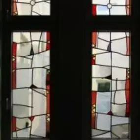 Modern glas in lood in isolatieglas