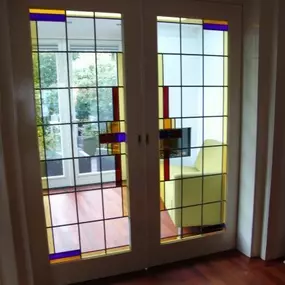 AvD glas in kamer en suite schuifdeuren