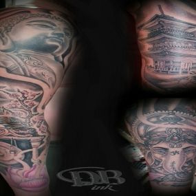 SLEEVE ORIENTAL BUDDHA GANESHA