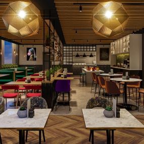 The Social at Premier Inn is an all-new space for checking in and hanging out in style. 
