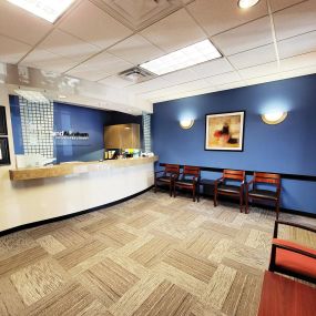 Reception and waiting areas at our personal injury office in Rockford, IL