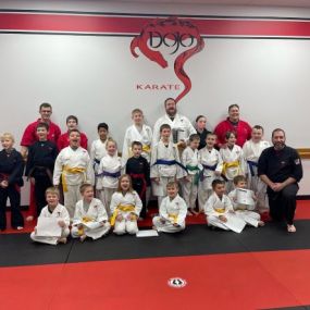 The Dojo Karate programs combine fitness and character development skills to create students that will succeed athletically and in all of their other endeavors.