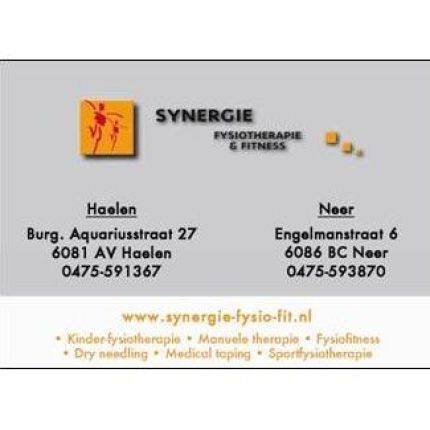 Logo van Synergie Fysiotherapie & Fitness