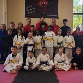 Our Maple Grove Dojo Class having fun!