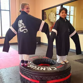 We now have Dojo track jackets! Available in child sizes as well.