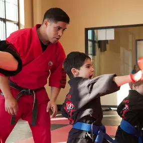 Could your child use some help with focus, discipline, and confidence? 
During our 4 class introductory series, we will work on those skills and more while having tons of fun and learning the priceless life skill of self-defense!