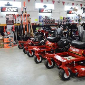 Riding Mowers from Top Manufacturers like Ryan, Hustler, Ferris, Echo, and more!