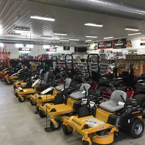 Stop by for the newest lawn mowers!