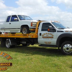 Quality Towing Service Inc., 4204 Classen Cir Norman, OK 73071 
https://plus.google.com/111223878136839109840/about?hl=en-US
http://qualitytowingok.com/services/2147064