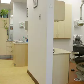 The interior of Bright Smiles Dental.