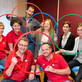 het hele team