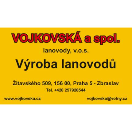 Logótipo de Vojkovská a spol., lanovody, v.o.s.
