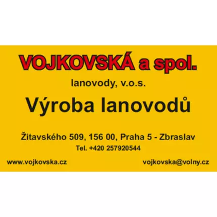 Logo fra Vojkovská a spol., lanovody, v.o.s.