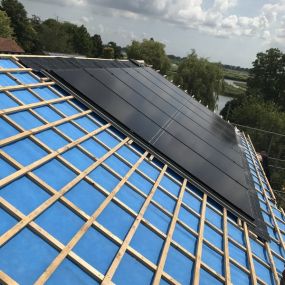 Zonnepanelen indaksysteem