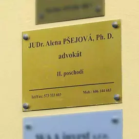 Bild von Pšejová Alena JUDr., Ph.D.