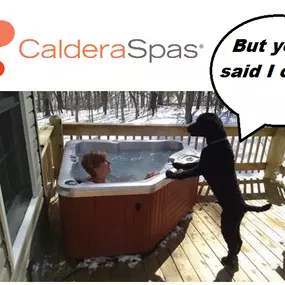 Proud to sell Caldera Spas!