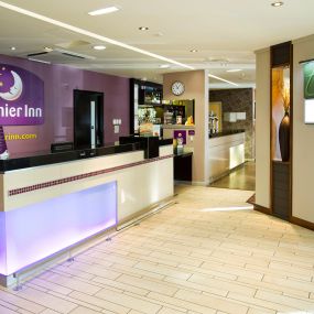 Premier Inn Ayr A77/Racecourse hotel reception