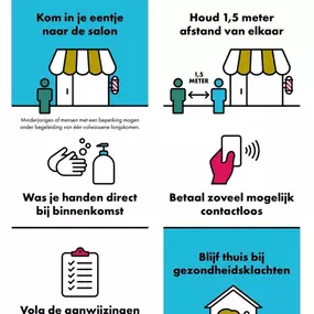 Veilig naar de kapper