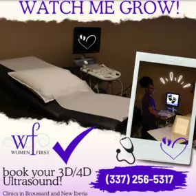 Expecting? ASK about our WATCH ME GROW package by calling (337) 256-5317