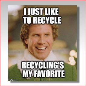 More Recycling Tips & Info on our FaceBook & Twitter Accounts