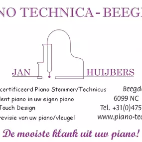 Piano Technica Beegden Huijbers