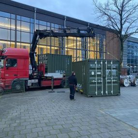 Ook voor de Koninklijke Landmacht mogen wij aan de slag. Deze HIT containers bevatten een complete uitrusting van een sportschool.