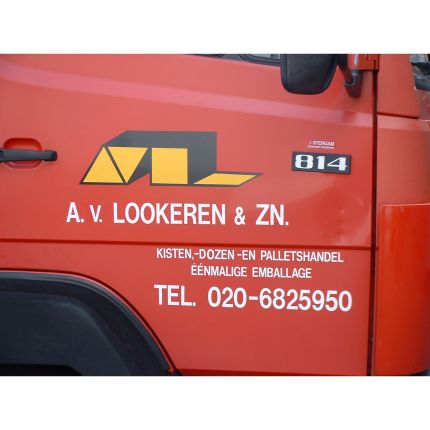 Logotyp från Pallethandel A van Lookeren en Zn