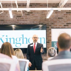 Kinghorn Law Events: In-person seminars and online webinars.