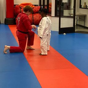 Black Belt Attitude in class. Our students strive to demonstrate respect, focus, discipline and confidence, inside and outside of the Dojo.
